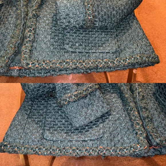 Chanel "Paris-Salzburg 2014/15 Métiers d'Art Collection Tweed Chain Trim Jacket - Picture 16 of 16